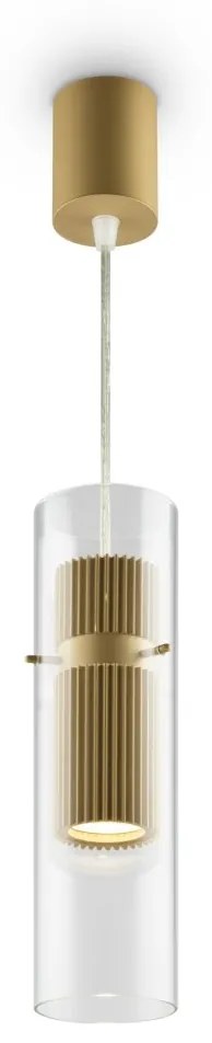 Lustra, Pendul design minimalist modern Dynamics auriu mat