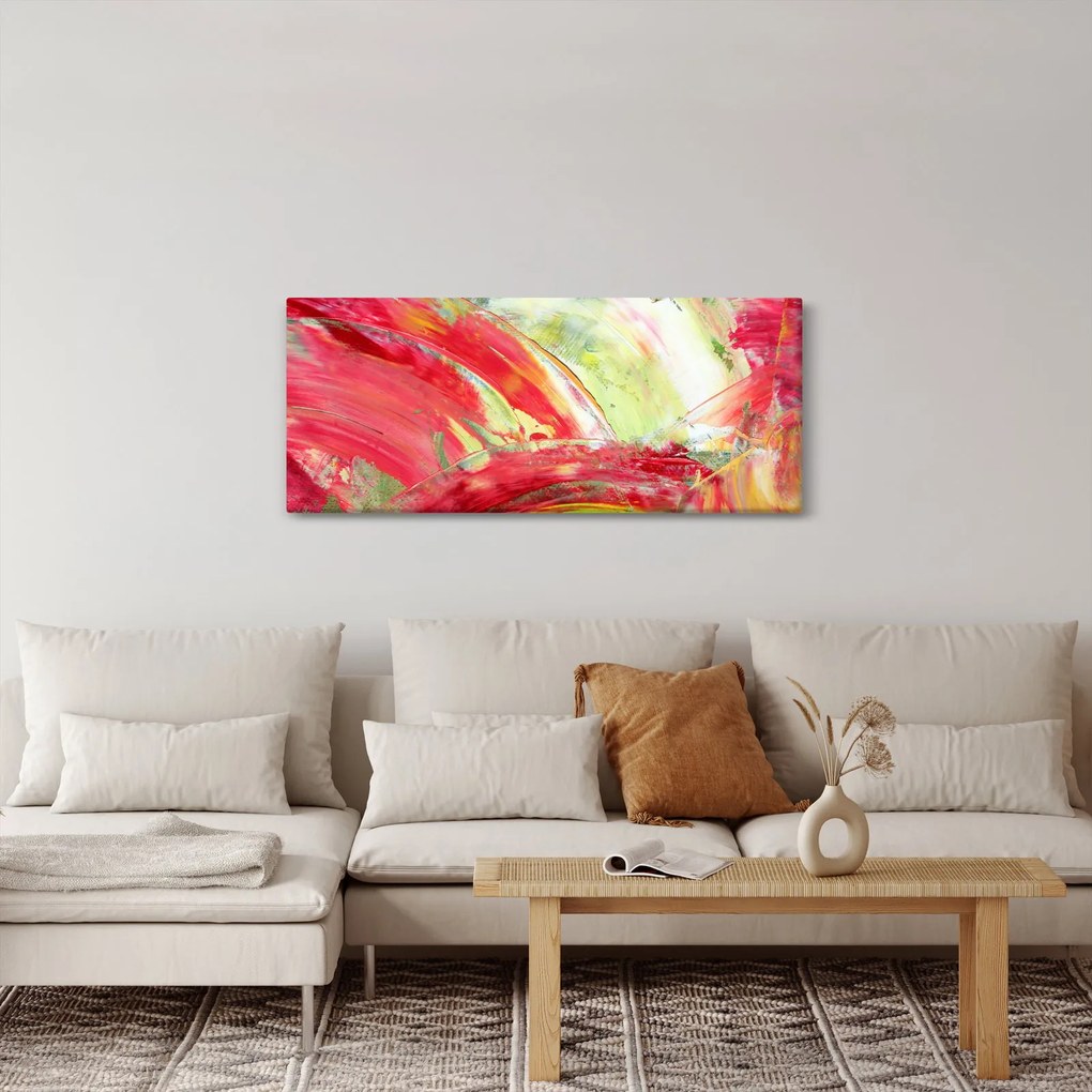 Tablou cu abstracție - pictura (120x50 cm)