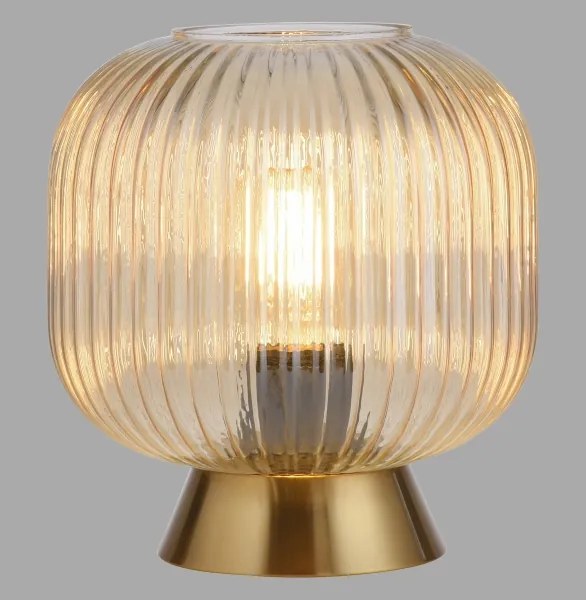 Lampă de masă NAMI Schöner Wohnen 13573-27, 1xE27/25W/230V, auriu/bej