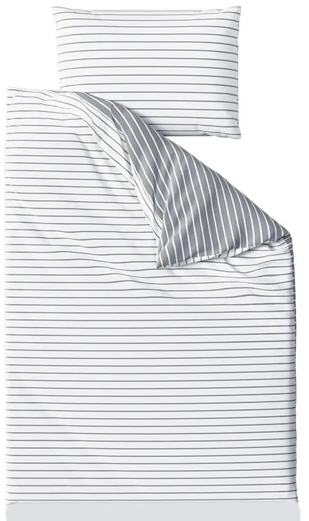 Lenjerie de pat din bumbac Renforce CAPRIVI gri hotelova capsa Dimensiunile lenjeriei: 70x90 cm, 140x200 cm