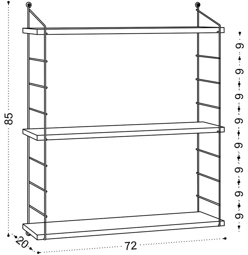 Poliția Armoni Walnut