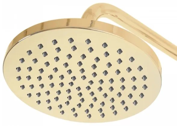 REA-P7006 - Set de duș LUIS cu baterie, auriu
