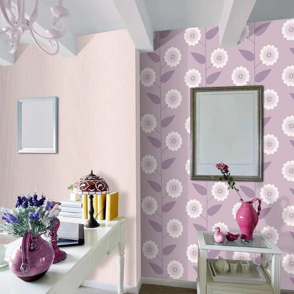 Tapet Bimago - Floral Style + Adeziv gratuit rulou 50x1000 cm