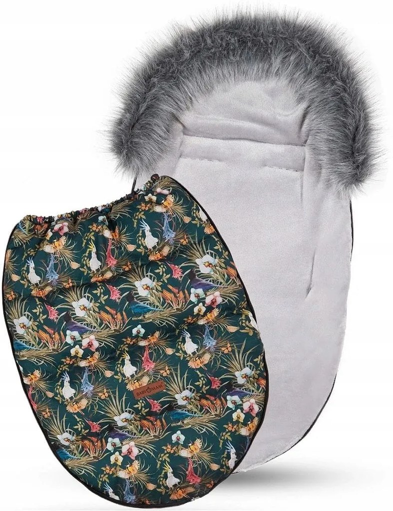 ShopJK SAC DE IARNĂ PENTRU CĂRUCIOR - FLOWER GARDEN - 016540