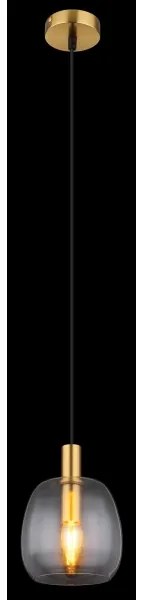 Lustră pe cablu GARRI 1xE14/40W/230V alamă Globo 15789HM