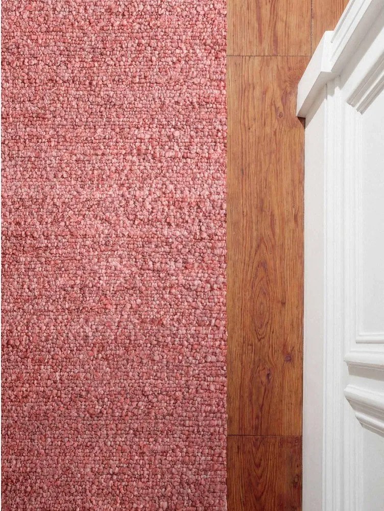 Covor tip traversă roz închis țesut manual din material bouclé 80x200 cm Notting Hill Portobello – Ted Baker