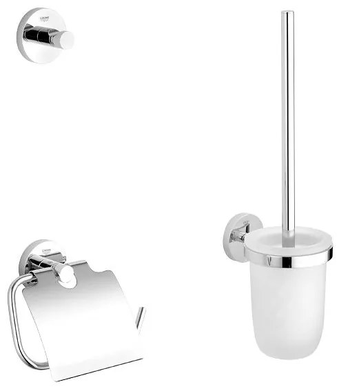 GROHE 40407001 - Set de accesorii ESSENTIALS, crom lucios