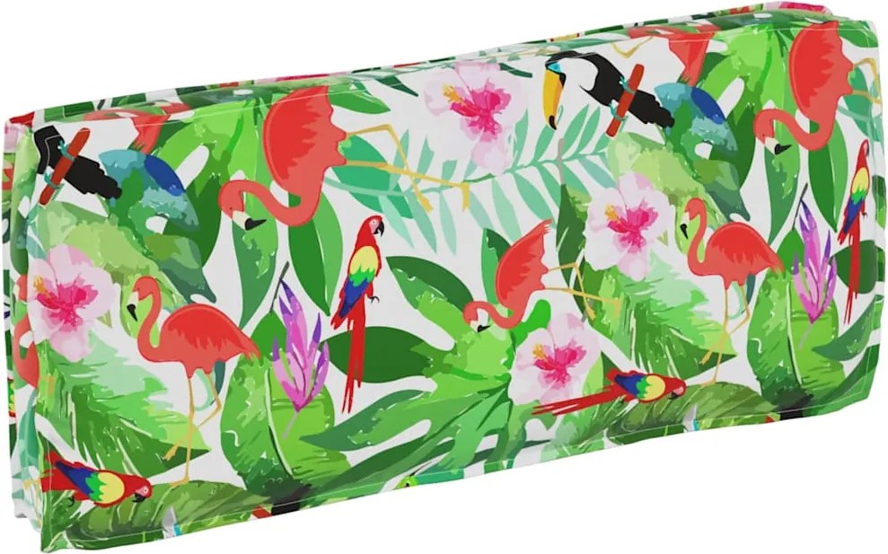 vidaXL Pernă Floral Multicolour 120 x 50 x 12 cm Material Oxford