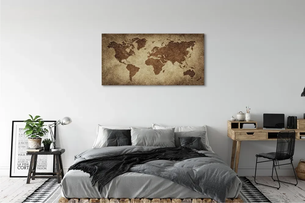 Tablouri canvas harta gri