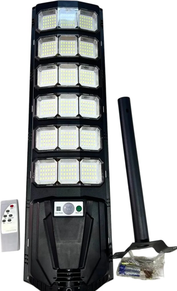 Lampă Solară LED 1000W IP68 cu Telecomandă și Suport 6500K