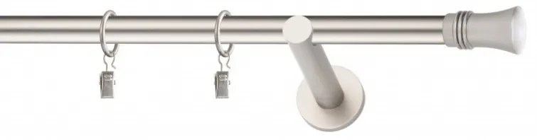 Galerie SIMPLA PRINDERE PERETE PICIOR UNIVERSAL CAPRI CROM MAT (Alege marime: 280 cm)