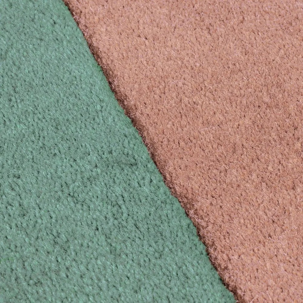Covor albastru țesut manual din lână 150x240 cm Lozenge Bright Multi – Flair Rugs