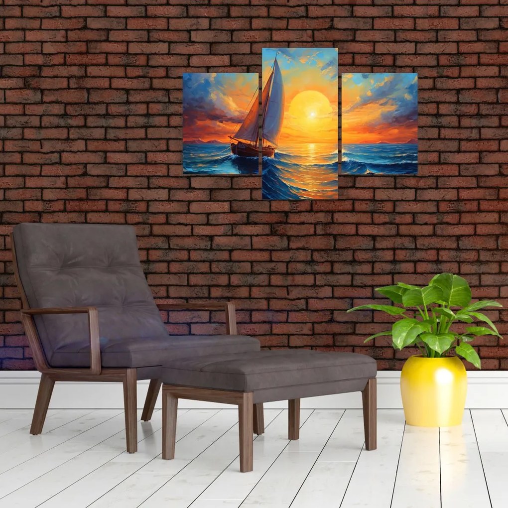 Tablou - Sailboats (90x60 cm)