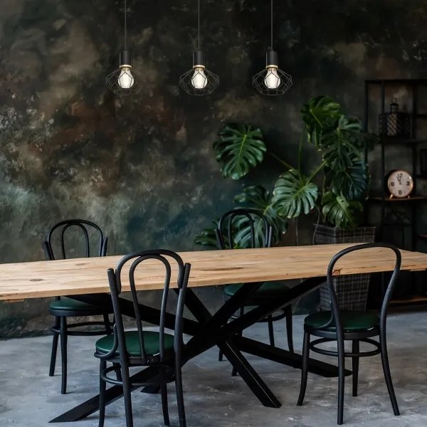 Lustră pe cablu Rabalux 72242 FRAN 3xE27/40W/230V