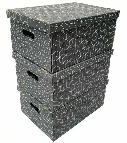 Compactor Set 3 cutii de carton, 52 x 29 x 20 cm
