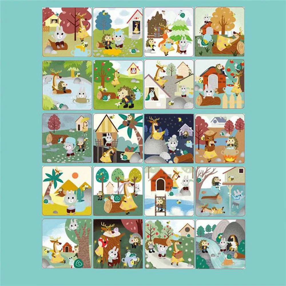 Unde este? Jucărie din lemn care ajută la orientarea spațială