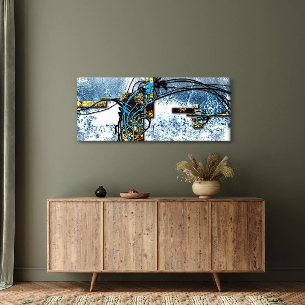 Tablou abstract (120x50 cm)