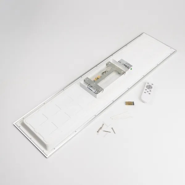 Panou LED aplicat RGBW dimabil, 13,5 W, 230 V, alb + telecomandă