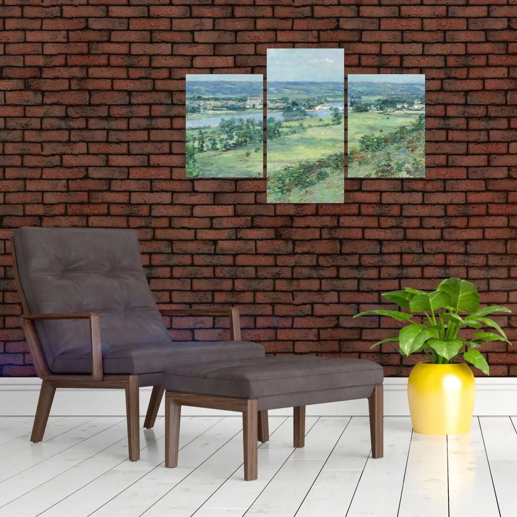 Tablou - Theodore Robinson, The Valley of the Seine, From the Hills of Giverny, reproducere (90x60 cm)