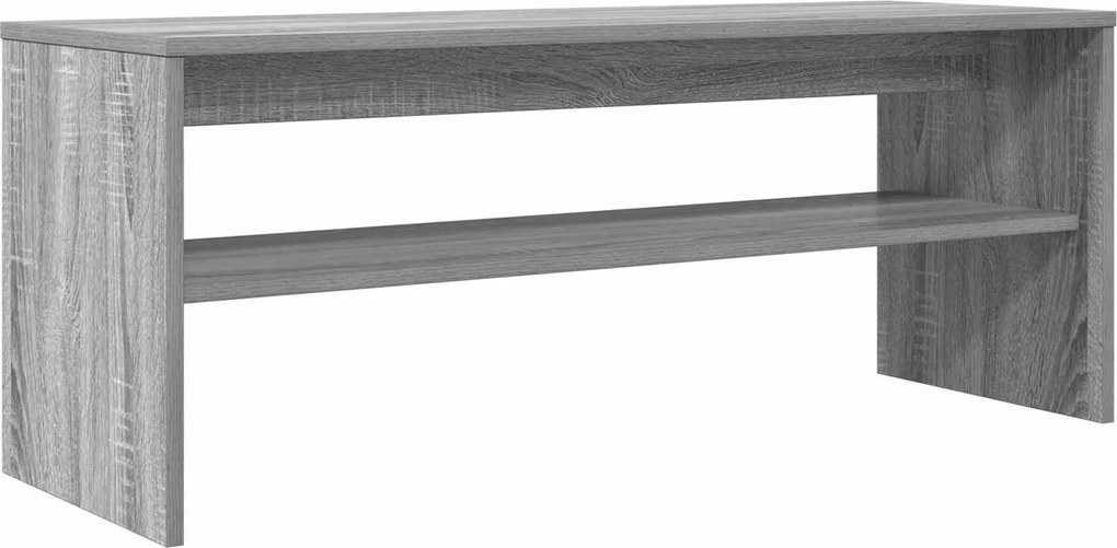 vidaXL Cabinet TV Gri Sonoma 100 x 35 x 40 cm Lemn compozit