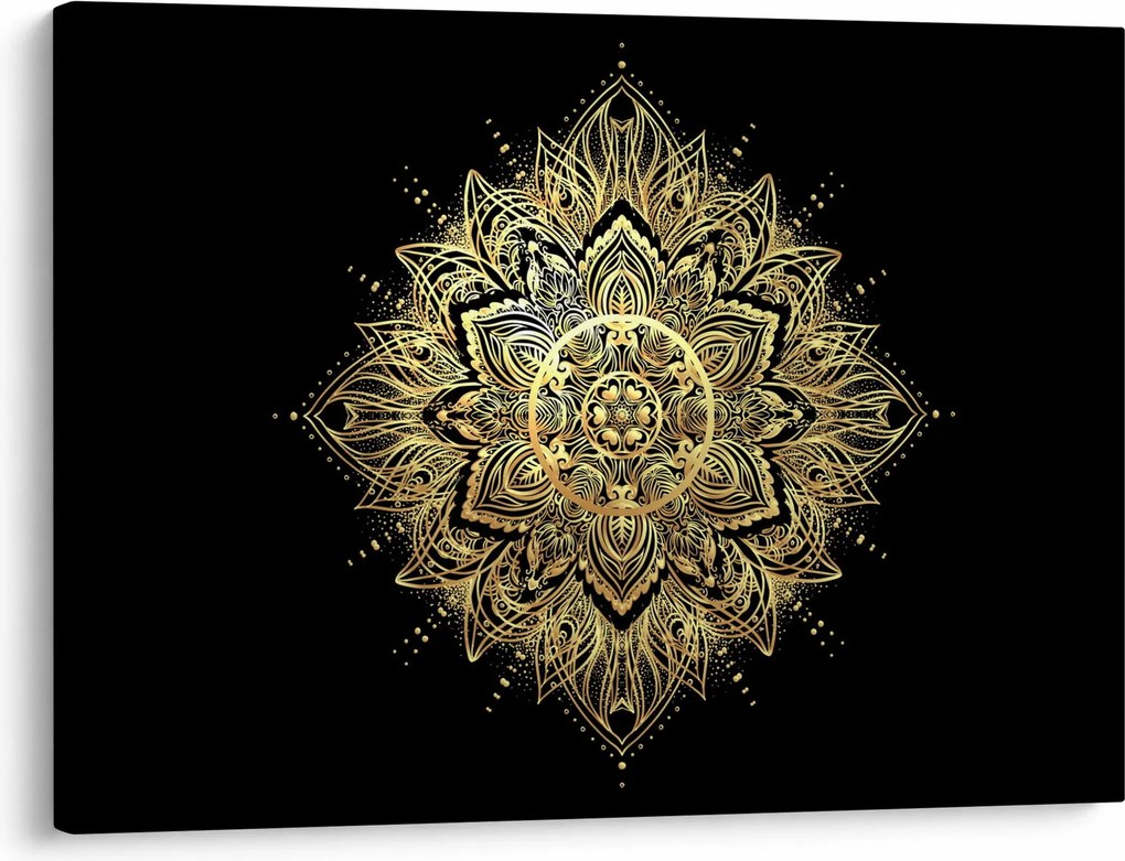 Tablou - Mandala bogăției (70x50 cm)