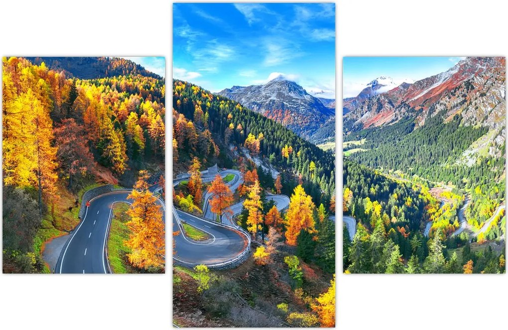 Tablou - Trecătoarea Malay Pass (90x60 cm)