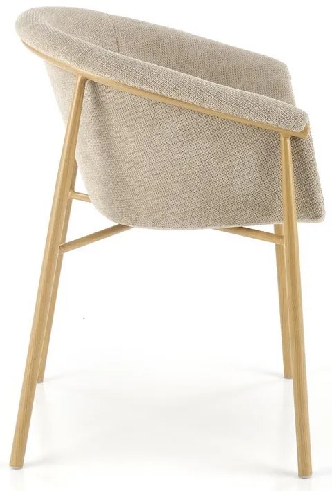 Scaun de bucaterie Lester, bej