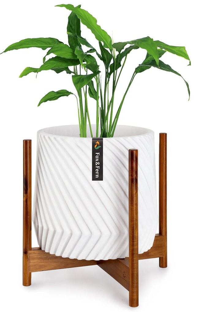 Zeist, suporturi pentru flori, 2 înălțimi, combinabile, design plug-in, naturale