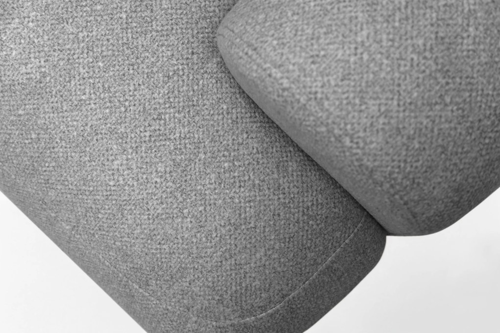 Colțar extensibil cu funcție de dormit Lotulis Mini stânga - gri material hidrofob Blur 18