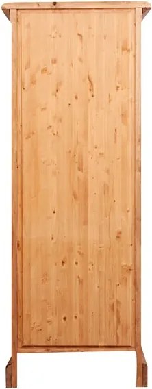 Vitrina,L55 43 H150 cm, 2 usi 1 sertar