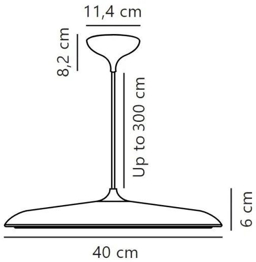 Lustră LED dimabilă pe cablu DFTP by Nordlux ARTIST LED/24W/230V d. 40 cm cupru