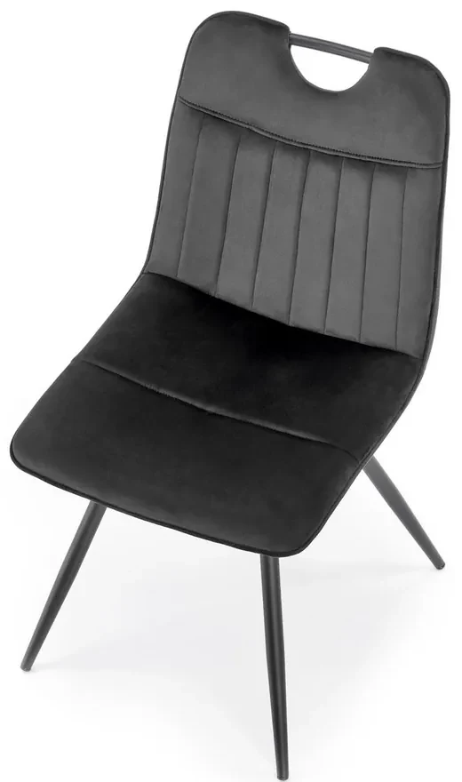 Scaun de bucaterie Olindo, negru