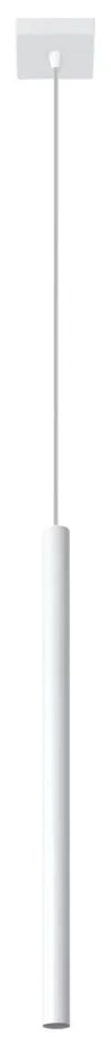 Lustră Sollux Fideus Single, alb