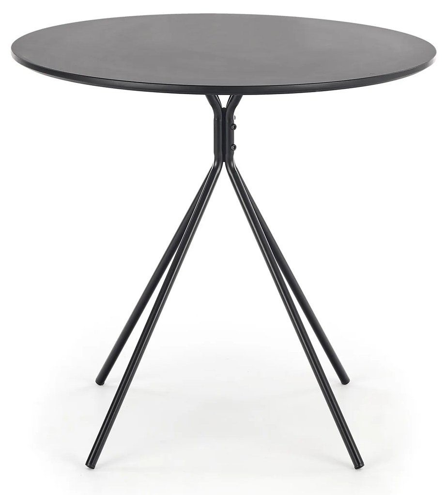 PROMOTIE Masa de dining neagra PHANTOM 80x80 II. calitate