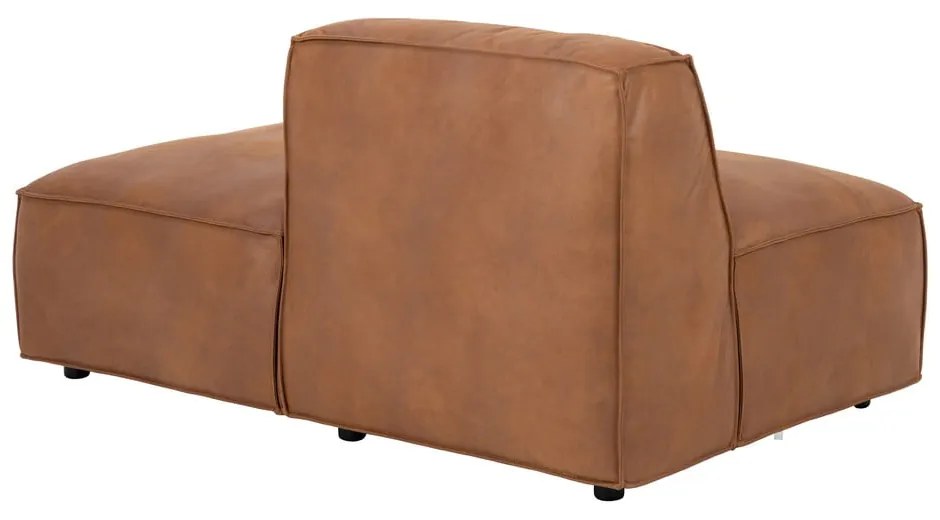 Modul pentru canapea maro coniac (colț stânga) Fairfield Kentucky – Bonami Selection