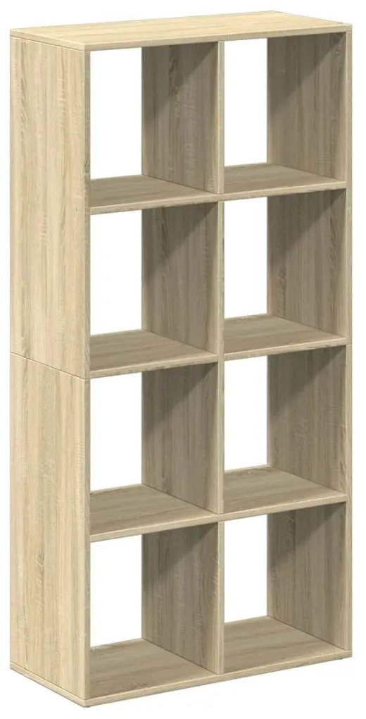 858023 vidaXL Bibliotecă/separator cameră stejar sonoma 69,5x29x137,5 cm lemn