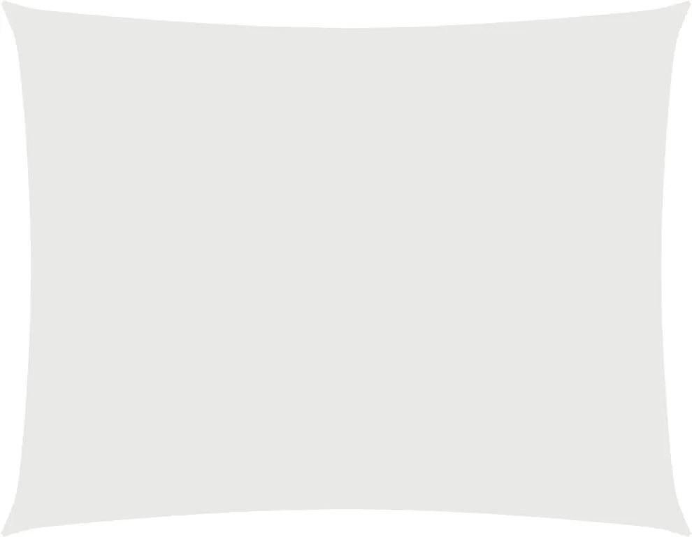 vidaXL Parasolar din țesătură oxford, dreptunghiular, 4 x 6 m, alb