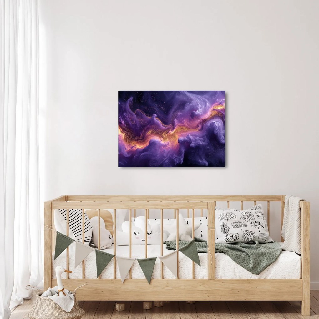 Tablou - Nebuloasa purpurie (70x50 cm)