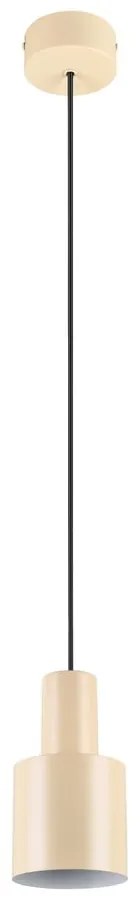 Lustră galbenă cu abajur din metal ø 12 cm Agudo – Trio