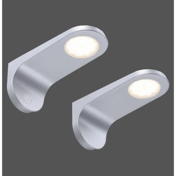 SET 2x corp de iluminat LED dimabil pentru mobilier AMON 5,2W/230V Paul Neuhaus 1157-21-2