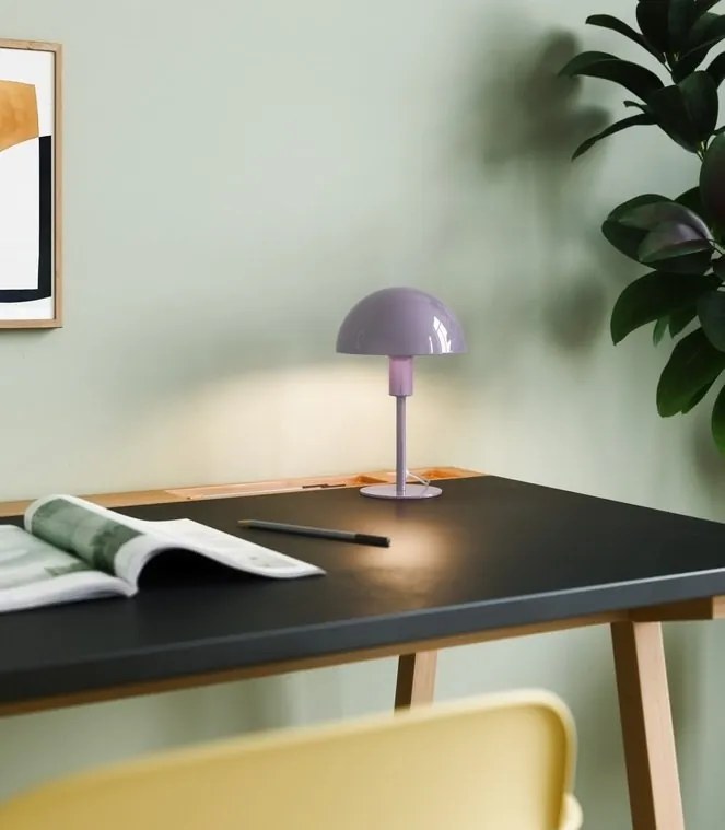 Veioza, lampa de masa design minimalist scandinav Ellen Mini Purple