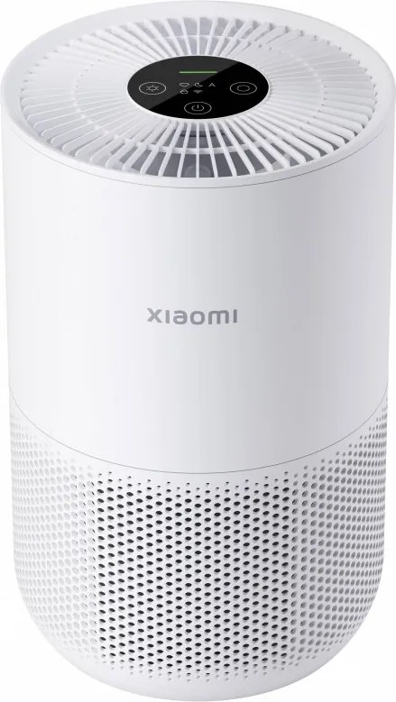 Purificator de aer Xiaomi Smart Air Purifier 4 Compact BHR5860EU, 27 W, 27 m², 230 m³/h, PM2.5, Indicator calitate aer, SMART, Mi Home, Alb