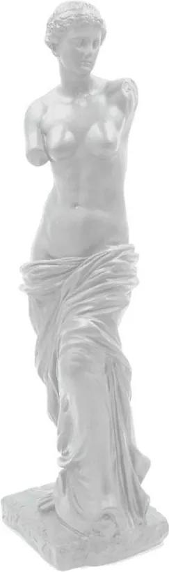 Decorațiune Velda, 49x14x12 cm, polirasina , alb