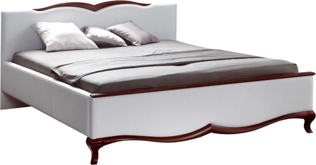 Pat lemn masiv Milan III 140/160/180x200cm - 160x200, Da