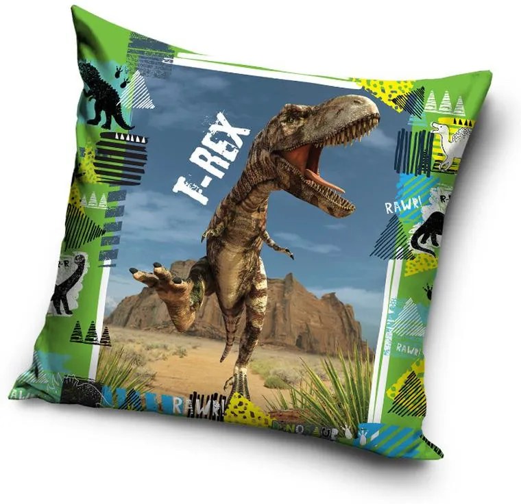 Dinozaur Husă de pernă 40*40 cm