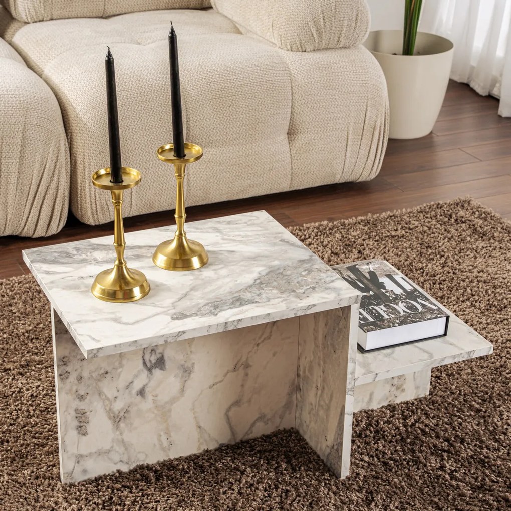 Masă de cafea Harmony Fressia Marble