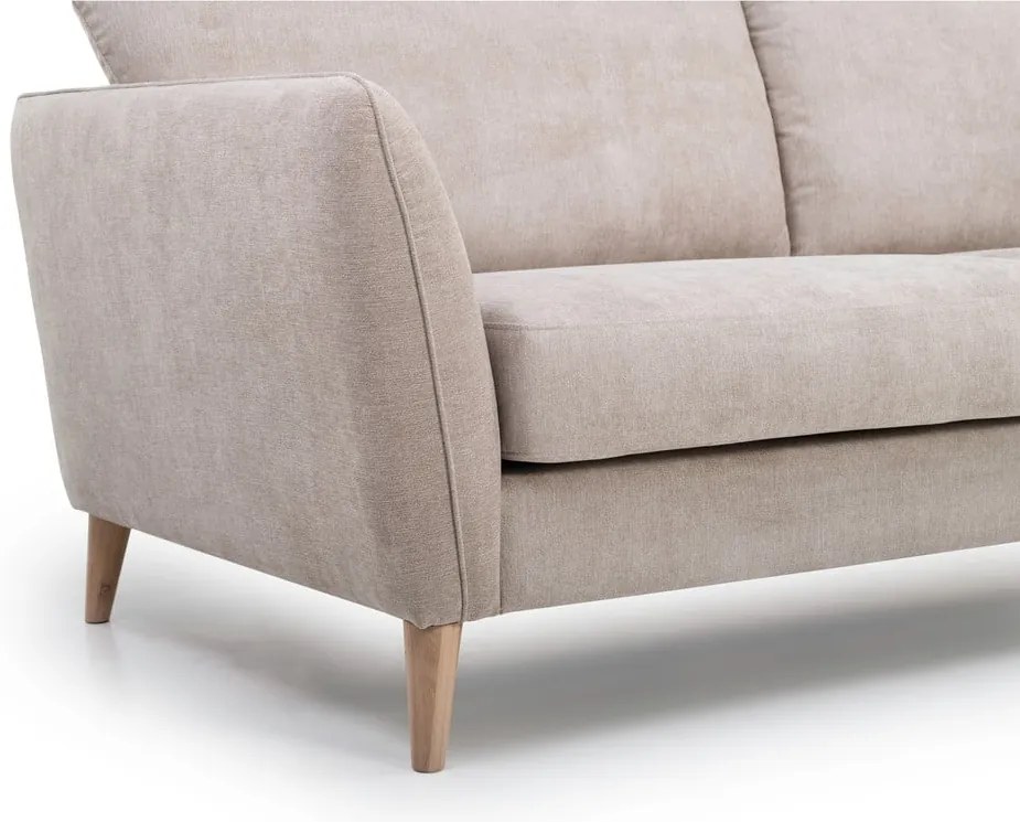 Canapea bej 170 cm Oslo - Scandic