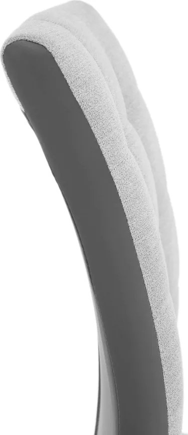 Scaun bucătărie, gri/crom, GERDA NEW