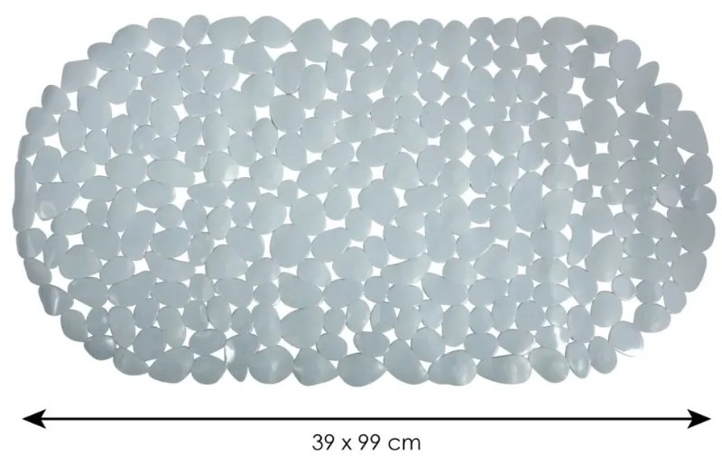 Spirella Suport antiderapant pentru cadă GALETS,gri, 99 x 39 cm