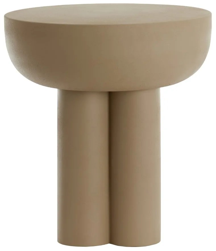 Măsuță auxiliară rotundă din metal ø 46 cm Mikola – Light &amp; Living